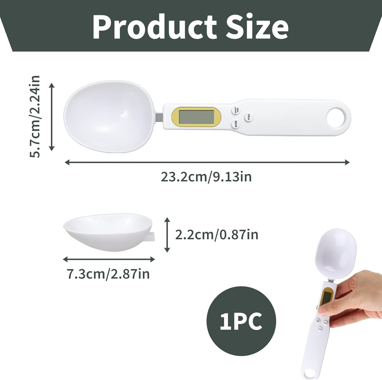 Slimme Digitale Lepel Weegschaal