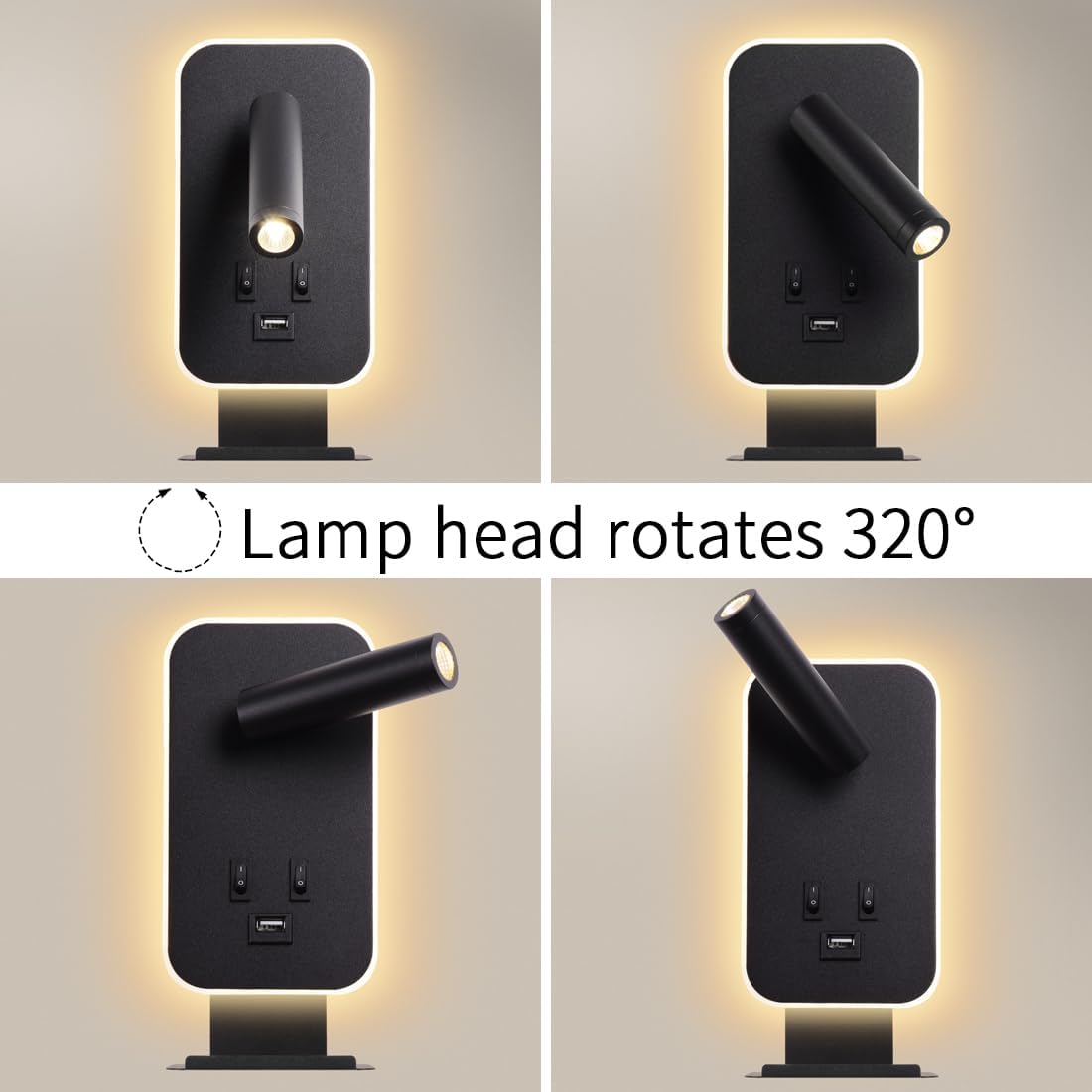 Slimme LED Wandlamp voor Slaapkamer