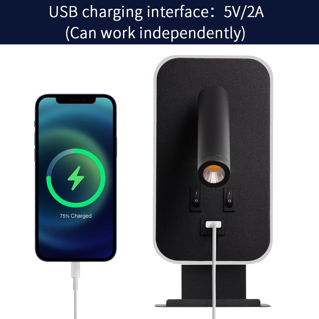 Slimme LED Wandlamp voor Slaapkamer