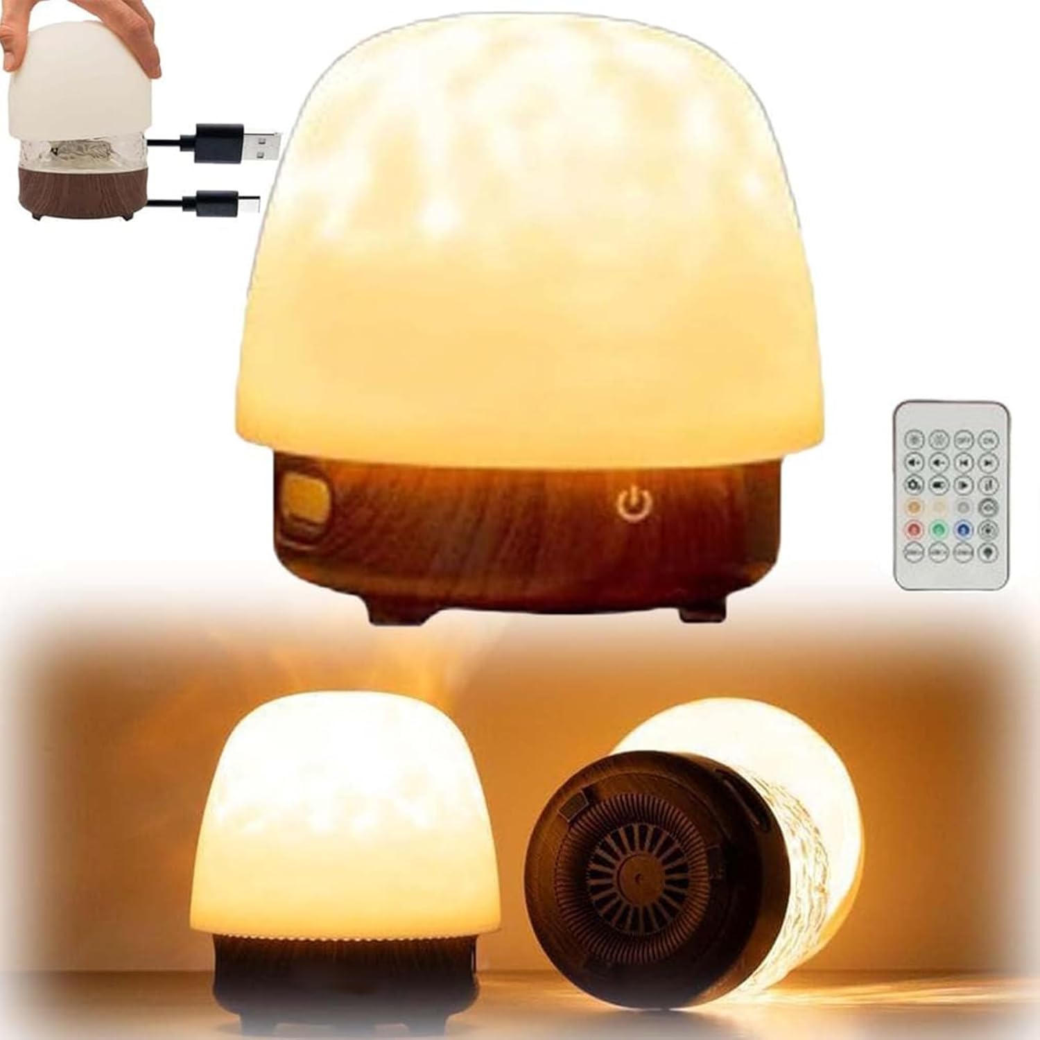 Magische Maanlamp met Muziek