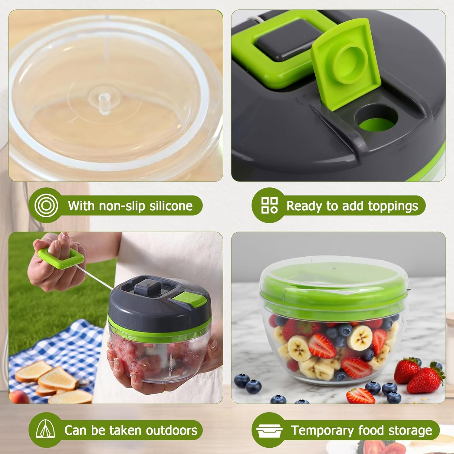 Slimme Keukenhakker voor Groenten