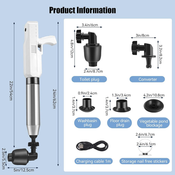 Krachtige Ontstopper voor Toiletten