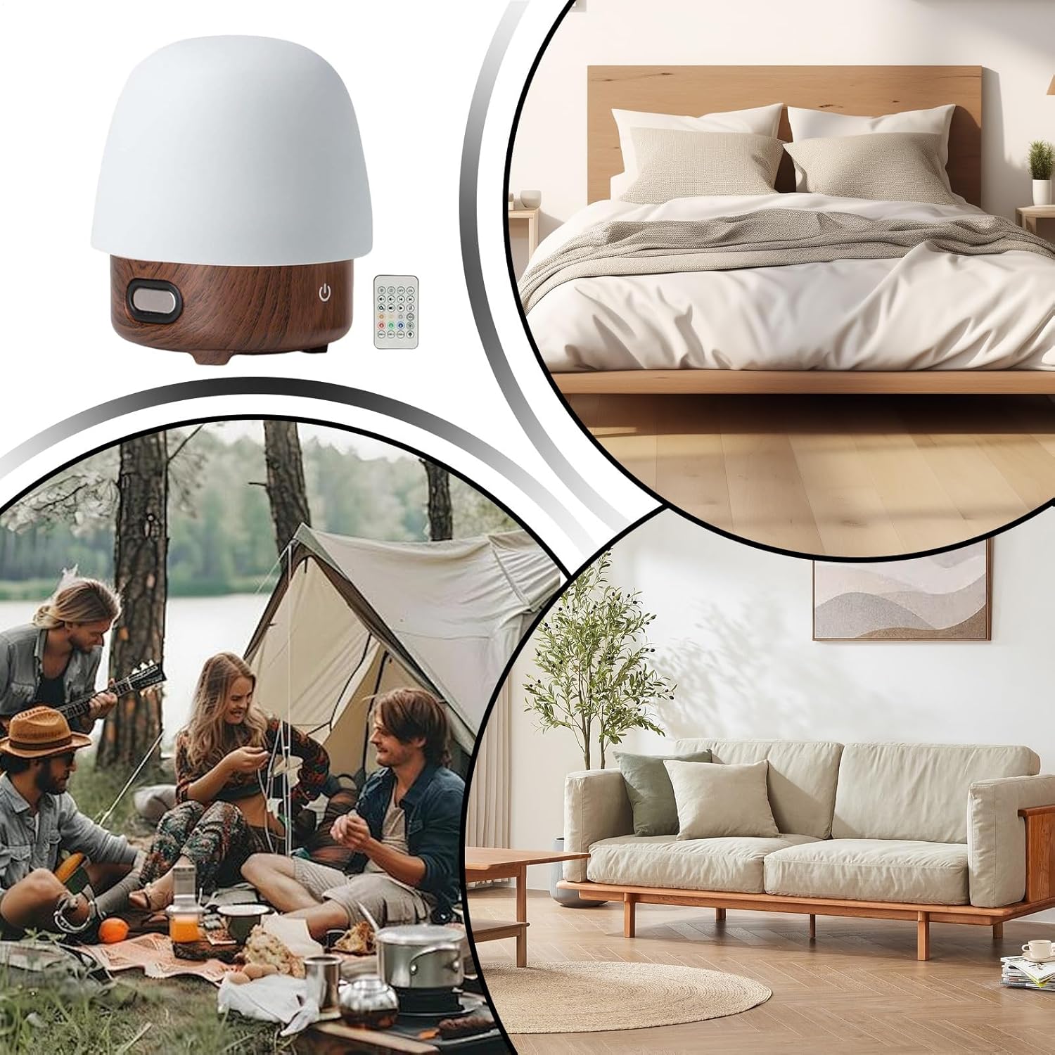 Magische Maanlamp met Muziek