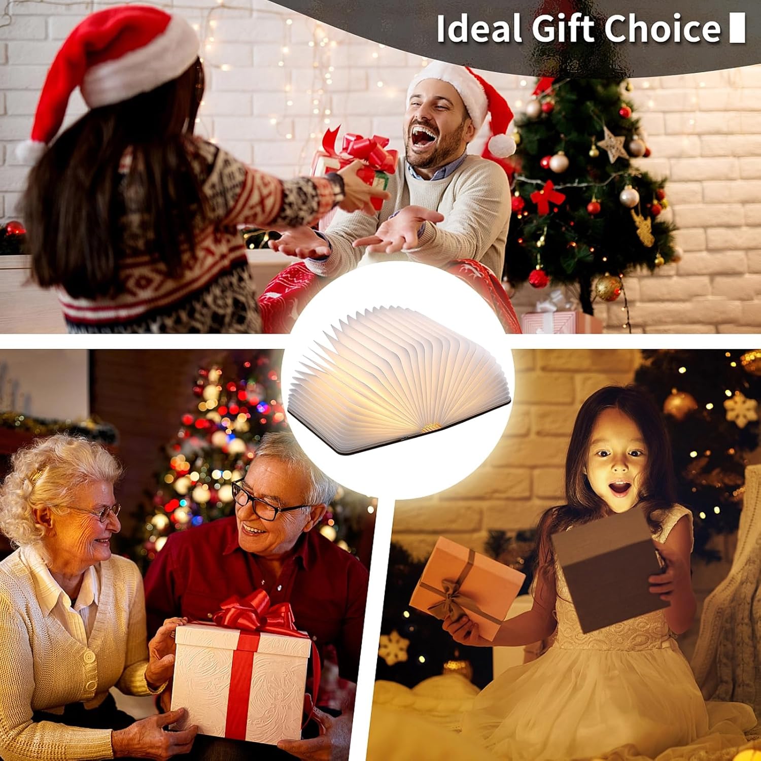 Sfeervolle Houten Boekenlamp